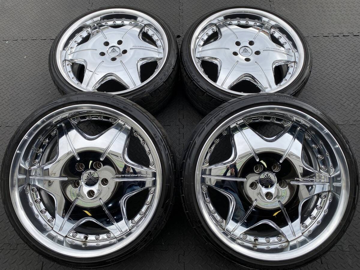 M】オートクチュール シュプレム 19インチ 9.5J +23 10.5J +24 PCD