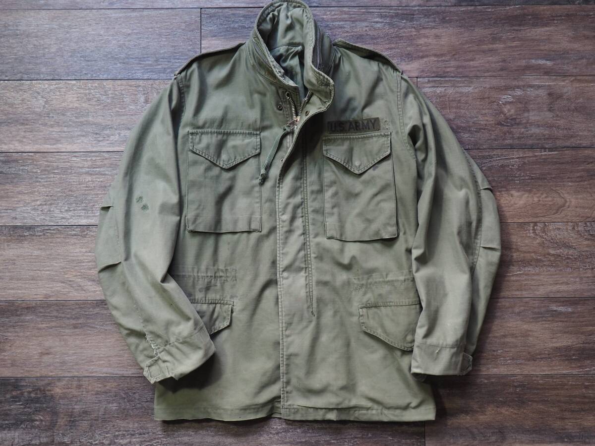 60s 米軍 M65 フィールドジャケット 1st M ビンテージ 60年代 US ARMY 