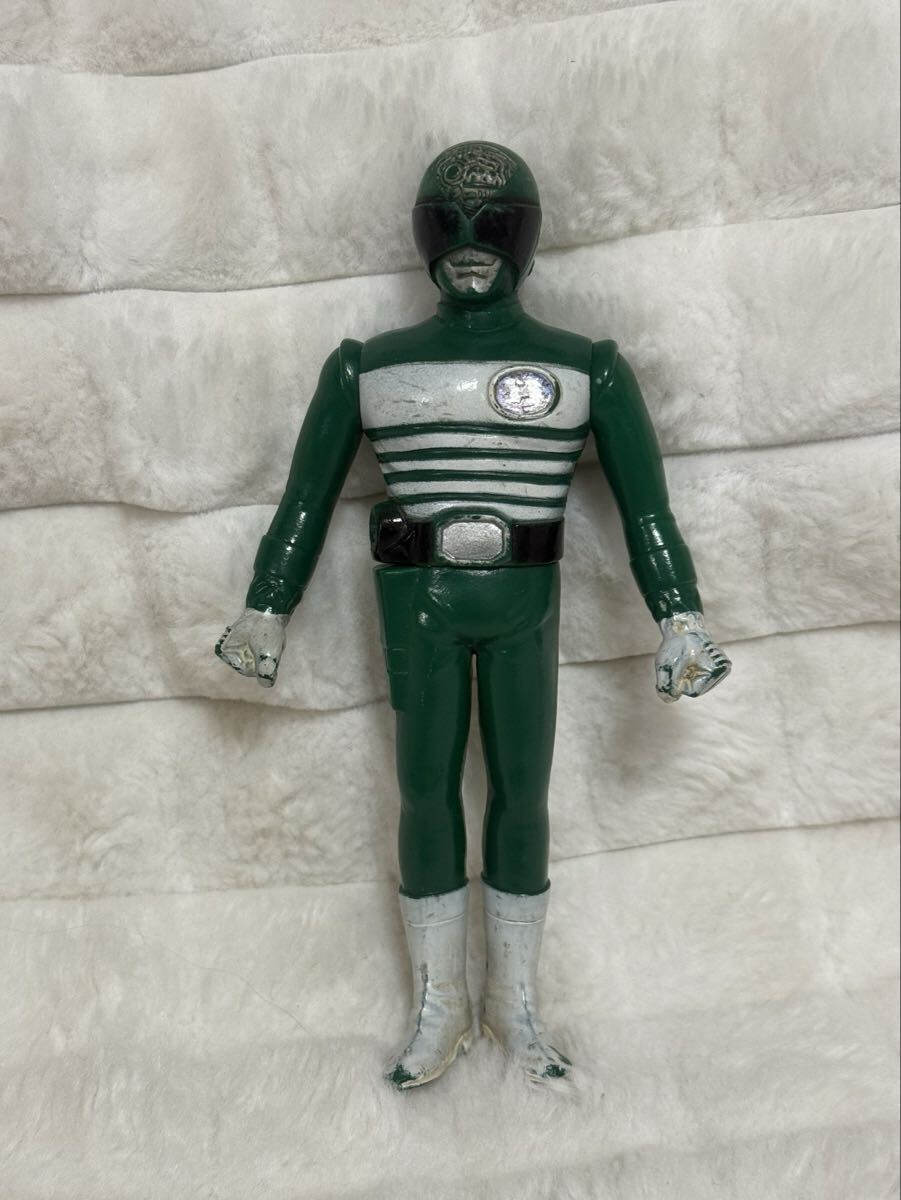 新品】デンジグリーン お面 当時物 未使用 電子戦隊デンジマン ポピー