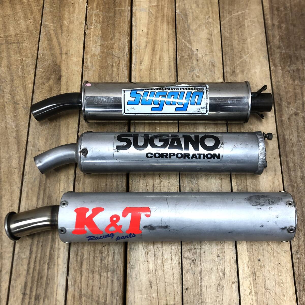 RG400Γ／500Γ ガンマ Sugaya スガヤ チャンバー用 サイレンサーのみ 4