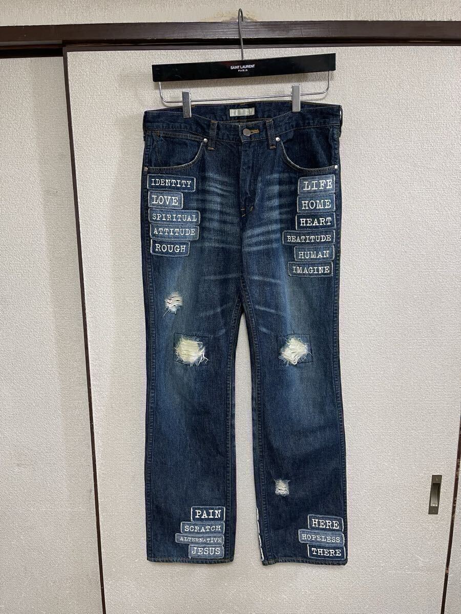 03aw Number Nine ナンバーナイン カート期 キムタク着 size 3 パッチ