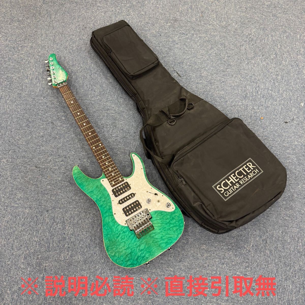 限定版 けいおん！中野梓 モデルギター 中古美品 ソフトケース シール ピック有 けいおん!ソフトケース ネックプレート Guitar中野梓バージョン けい