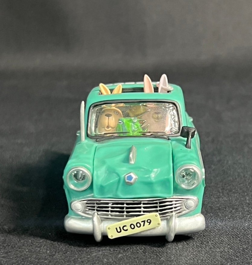 中古美品◇ウサビッチ プルバックカー ミニカー モスクビッチ USAVICH