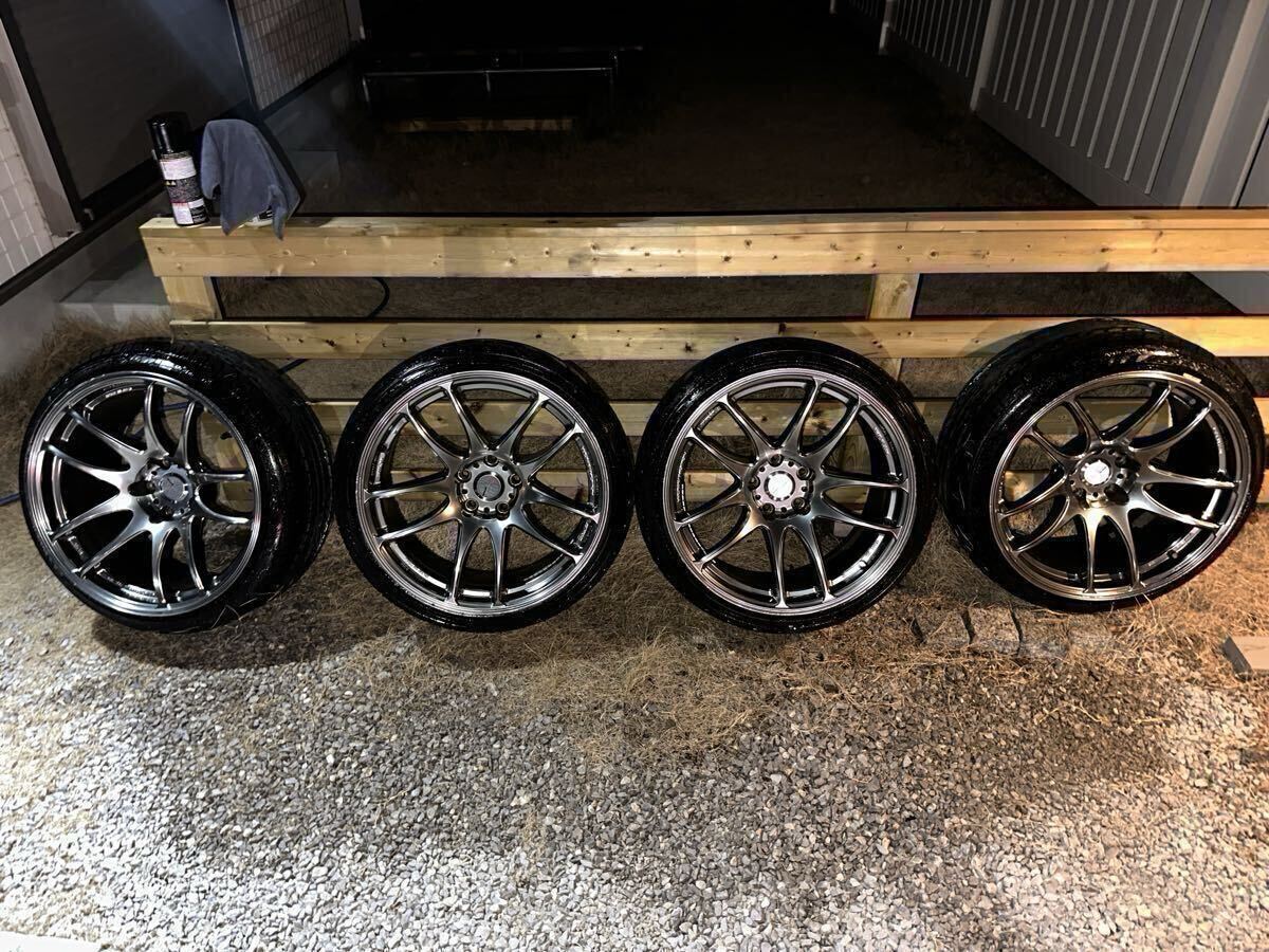 新品】CR kiwami 極ワークエモーションwork18インチ 9.5+12 10.5+22