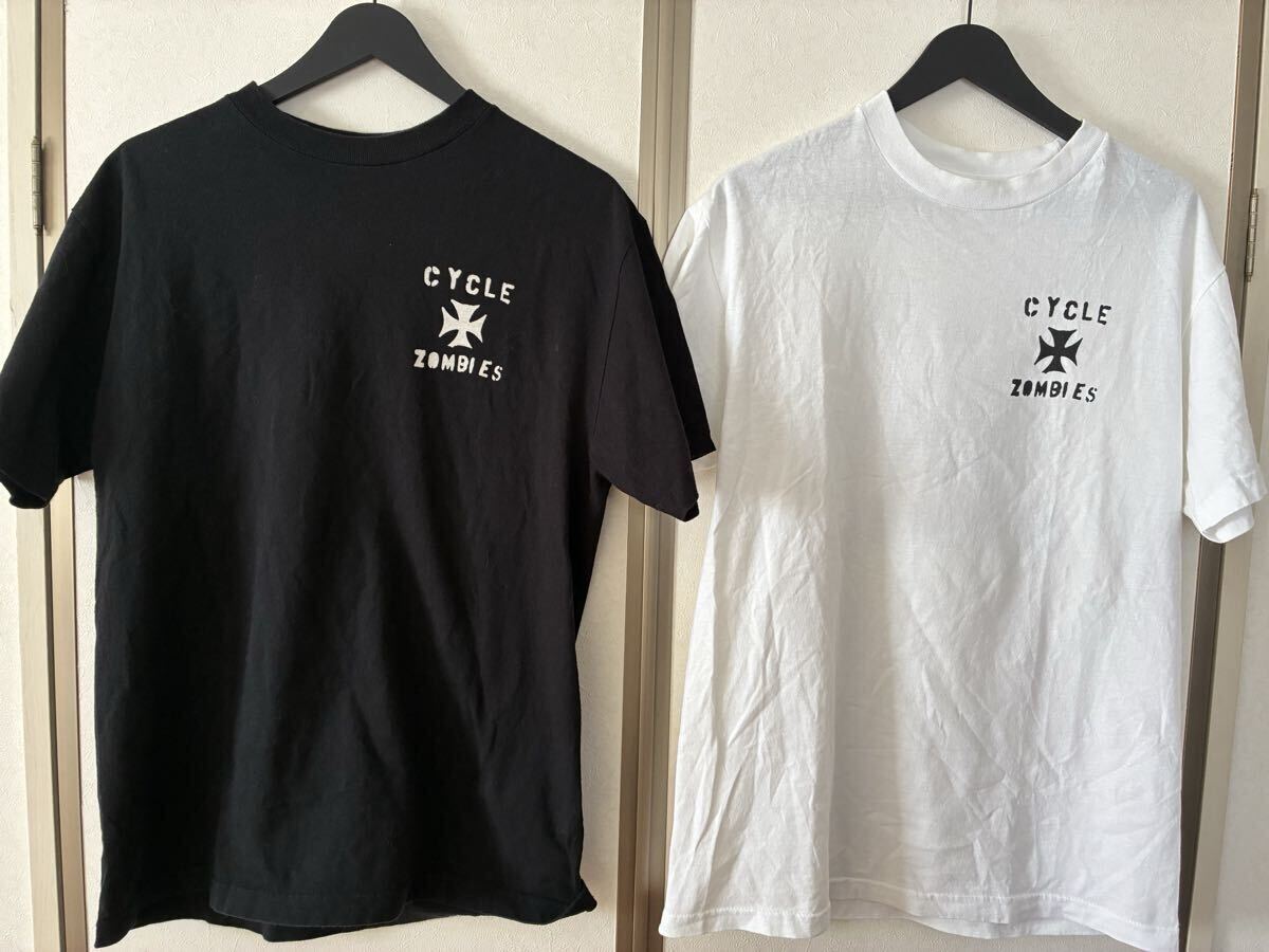 Cycle Zombies/サイクルゾンビーズ】 ミリタリーシャツ、ステンシル 