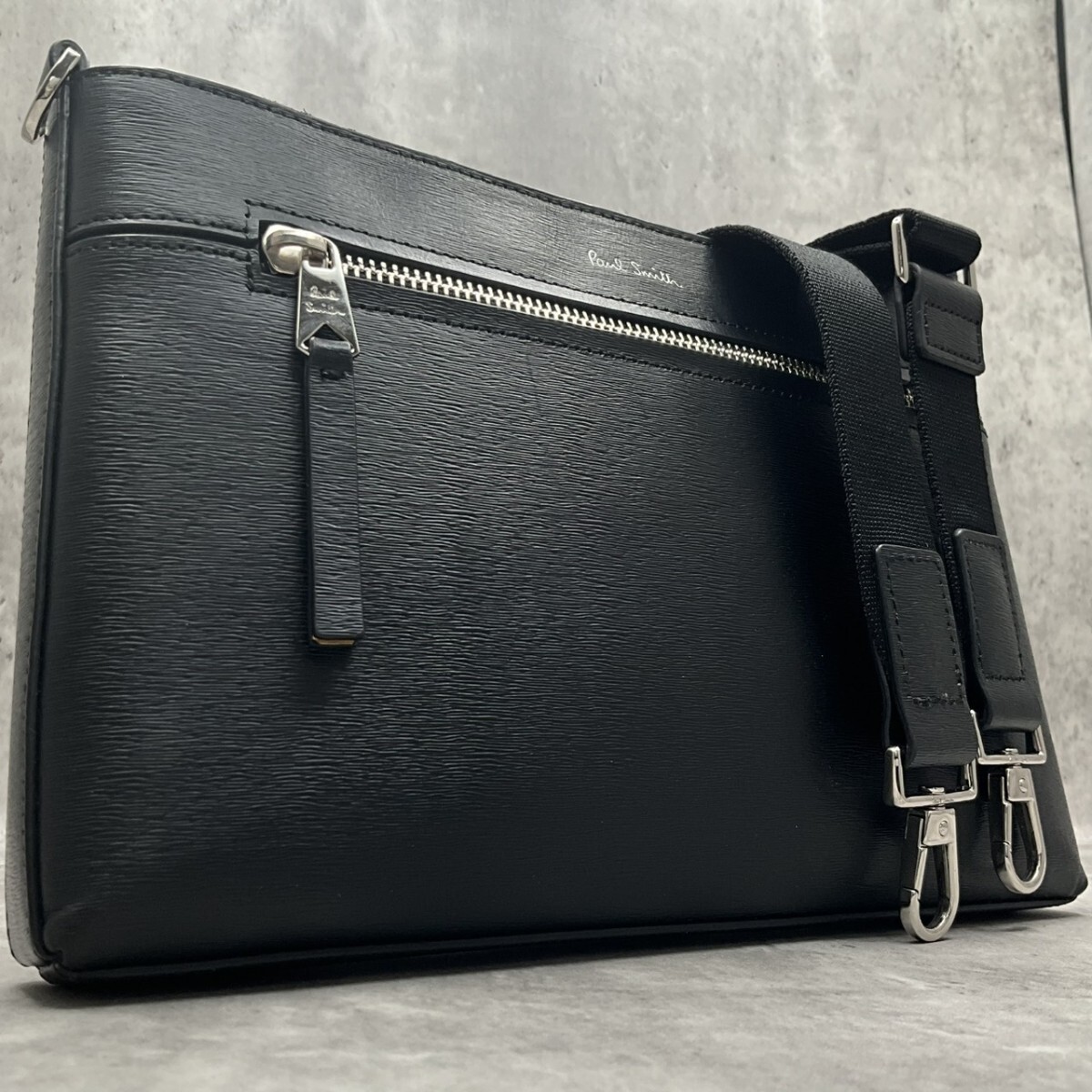 参考定価￥34,560- 美品 メンズ PAUL SMITH ポールスミス キャンバス 
