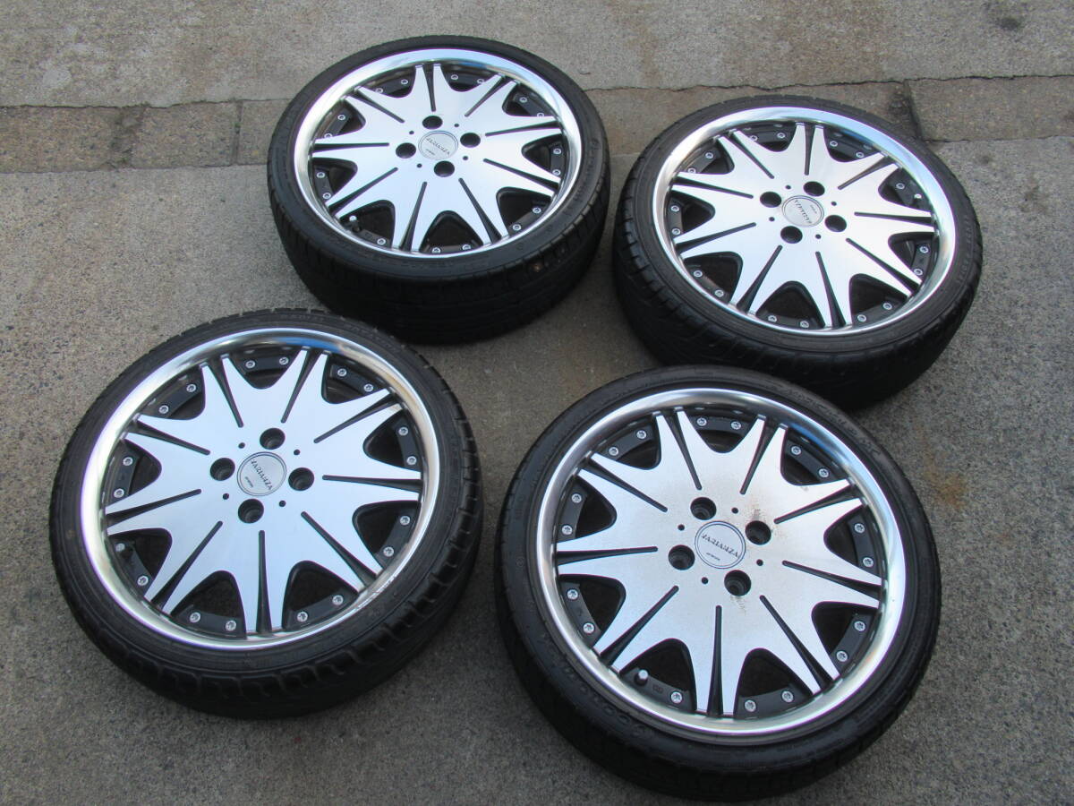 WORK VARIANZA T1S 19x9.0 INSET15 PCD100-5H 2本【ワーク ヴァリアン