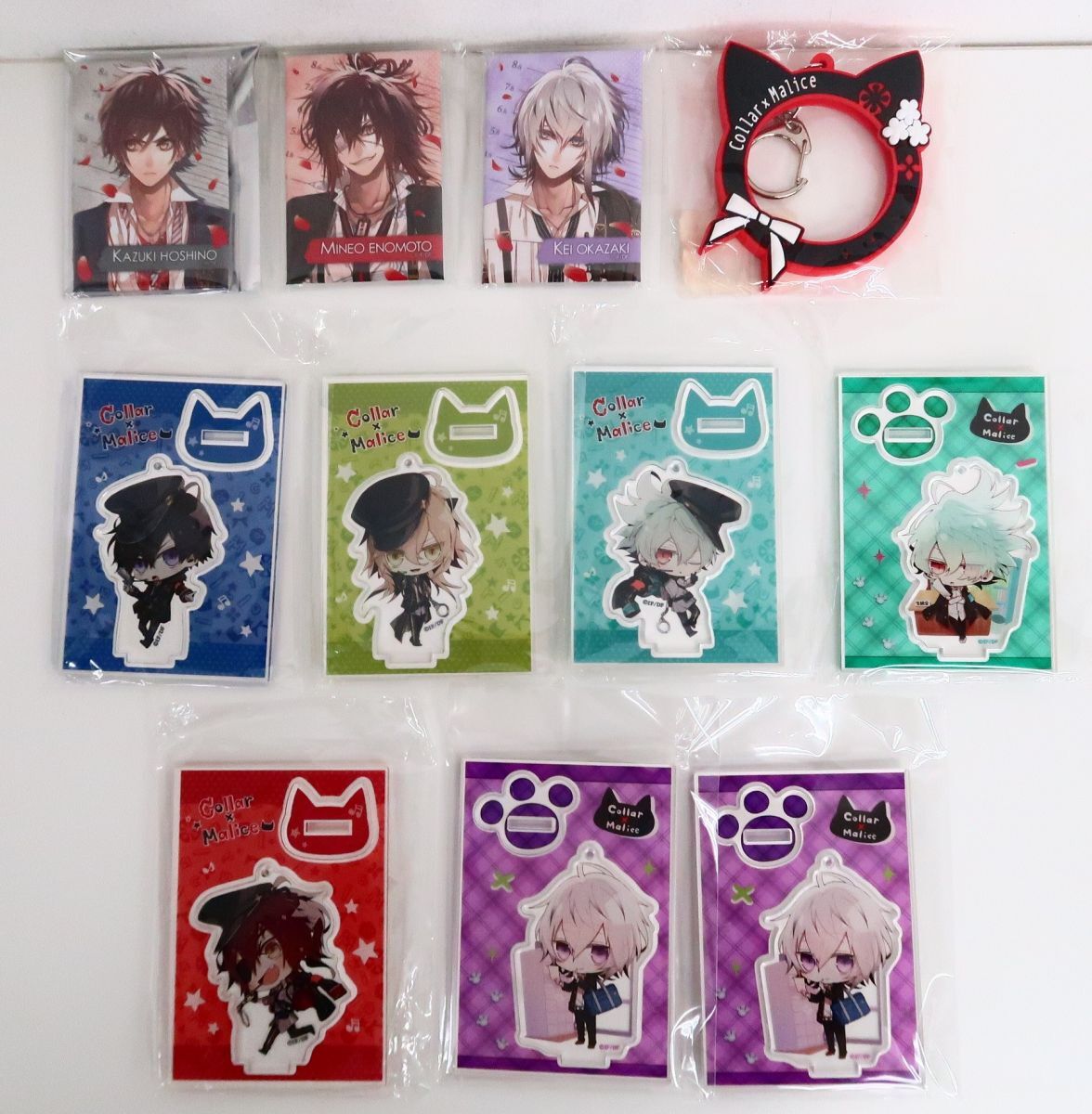 Collar×Malice オトメイトガーデン 入場特典A3ランチョンマット 岡崎契