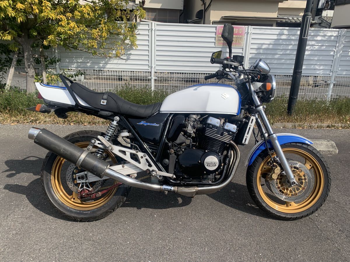 GSX400 インパルス GK7CA 書類・鍵付き 実動 ベース車① 格安 売り切り GSX400 インパルス GK7CA 書類・鍵付き 実動 ベース車① 格安 売り切り