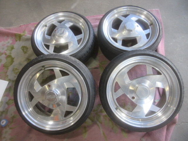 BOYDS ボイド ビレットホイール 7J 16in +38 4H PCD100/114.3 4本set
