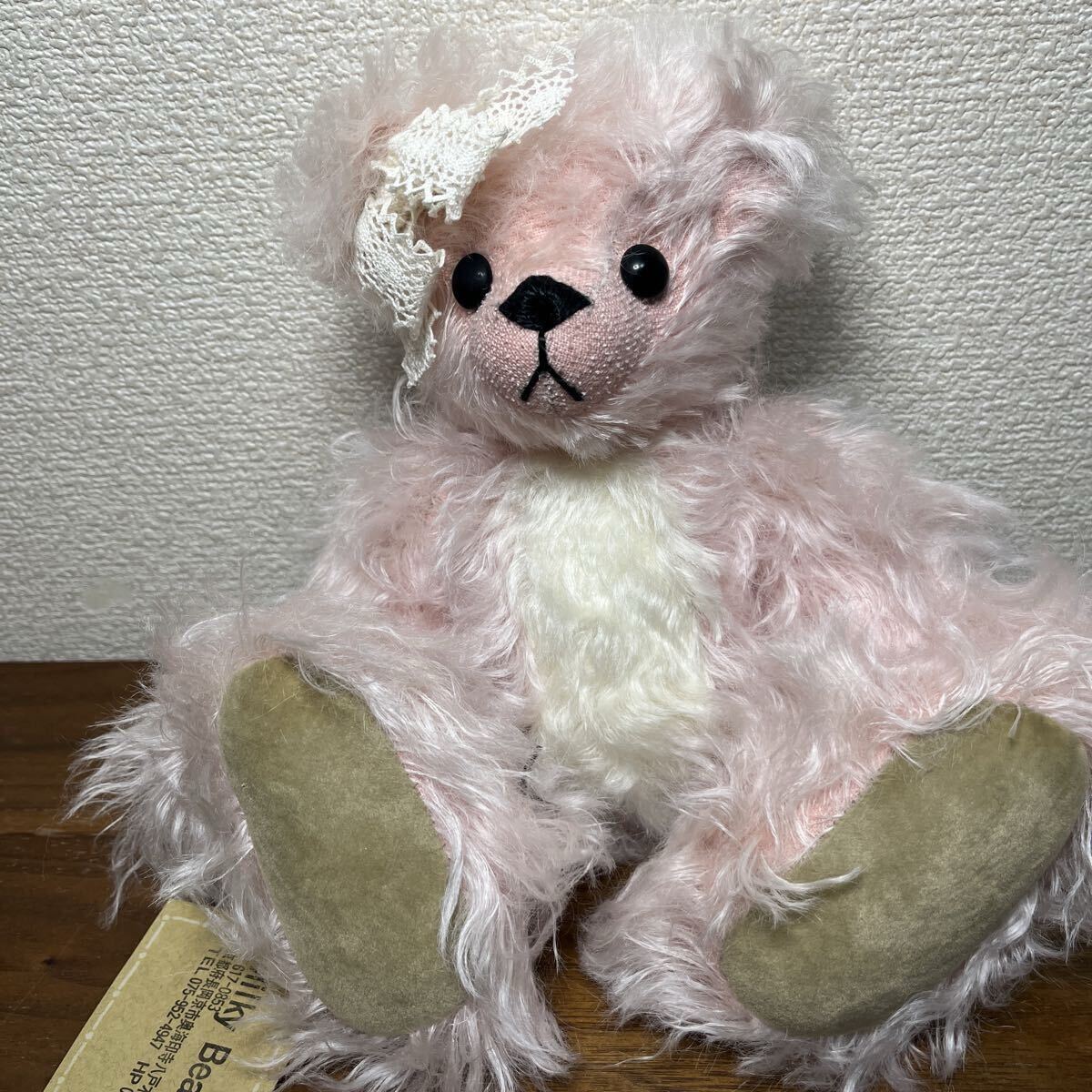 中古】1円 Whim bear 大國早苗作 アーティストベア うさぎ パンダ クマ