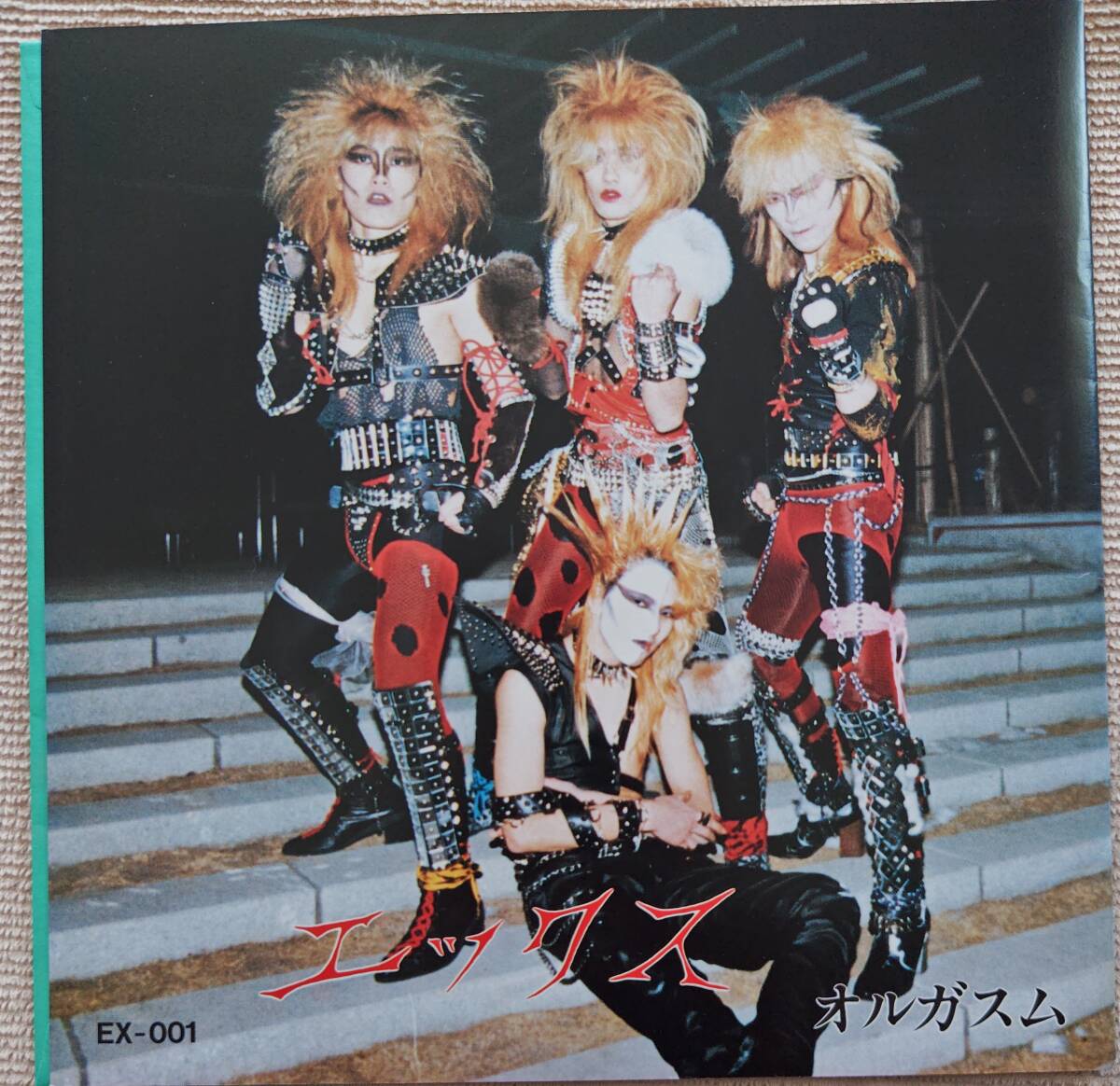 X JAPAN インディーズ時代 BURN OUT TOUR '88 OCT.ツアーポスターの