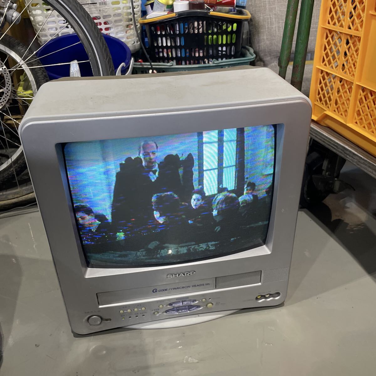 新品】1円～【新品未使用】aiwa アイワ ビデオ内蔵テレビ VX-T14GX30