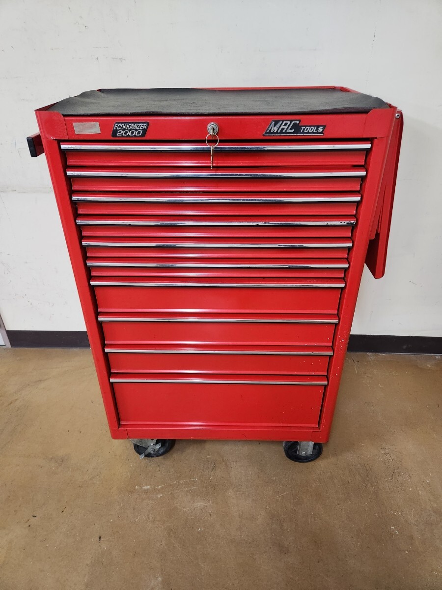 中古品 MAC tools マックツール 4段ドロワ トップチェスト エコノ 中古品 MAC tools マックツール 4段ドロワ トップチェスト エコノ
