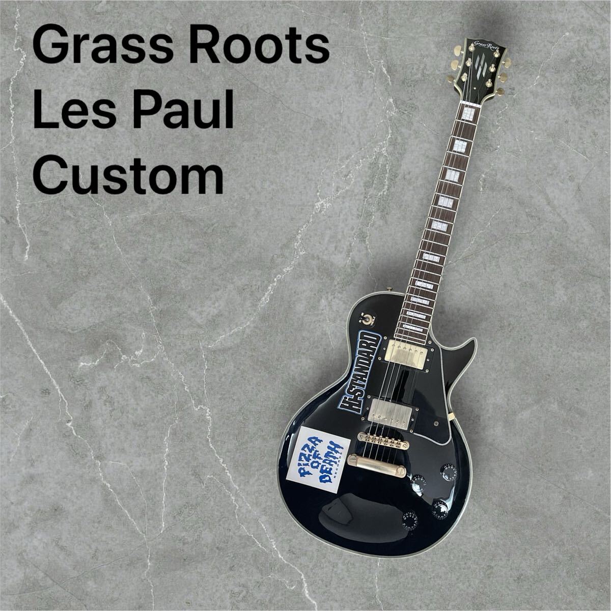 GrassRoots G-LPS-MINI/2H ミニギター ミニ レスポール Les paulの落札