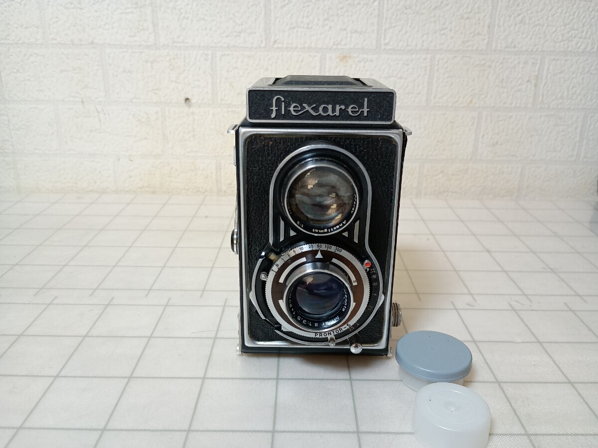 Flexaret Automat Belar80mm f3.5 並品 フレクサレットV 6×6二眼レフ FLEXARET 5型 レンズMeopta Belar80mmF3