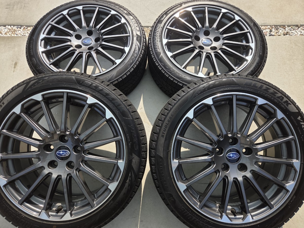 225/60R18 / 8J +42 114.3 5H 】8分山 ブリヂストン ブリザック DM-V2