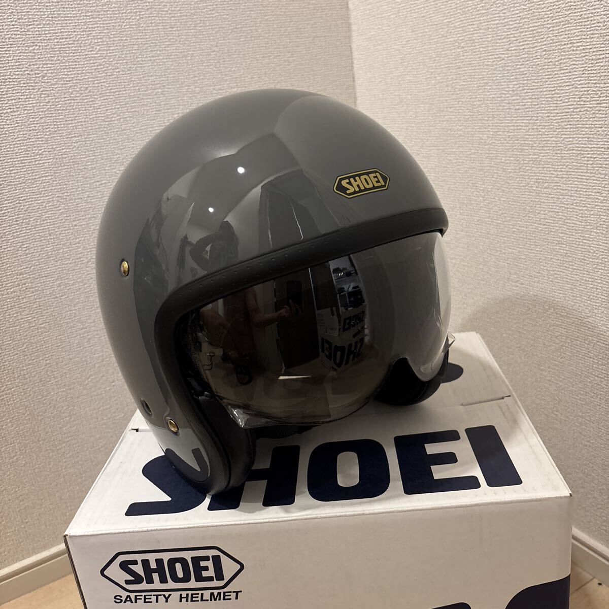 SHOEI☆MASH-X ジェットヘルメット マットブラック Lサイズ 59cm
