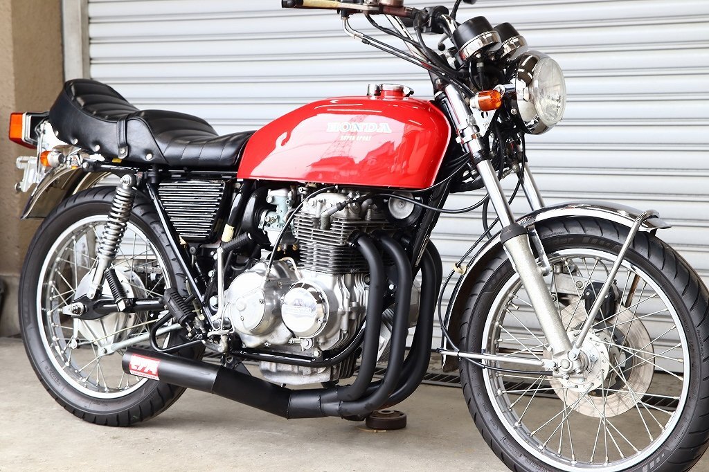 旧CB400F・ショート管・リード・ヨンフォア・フォーワンの落札情報