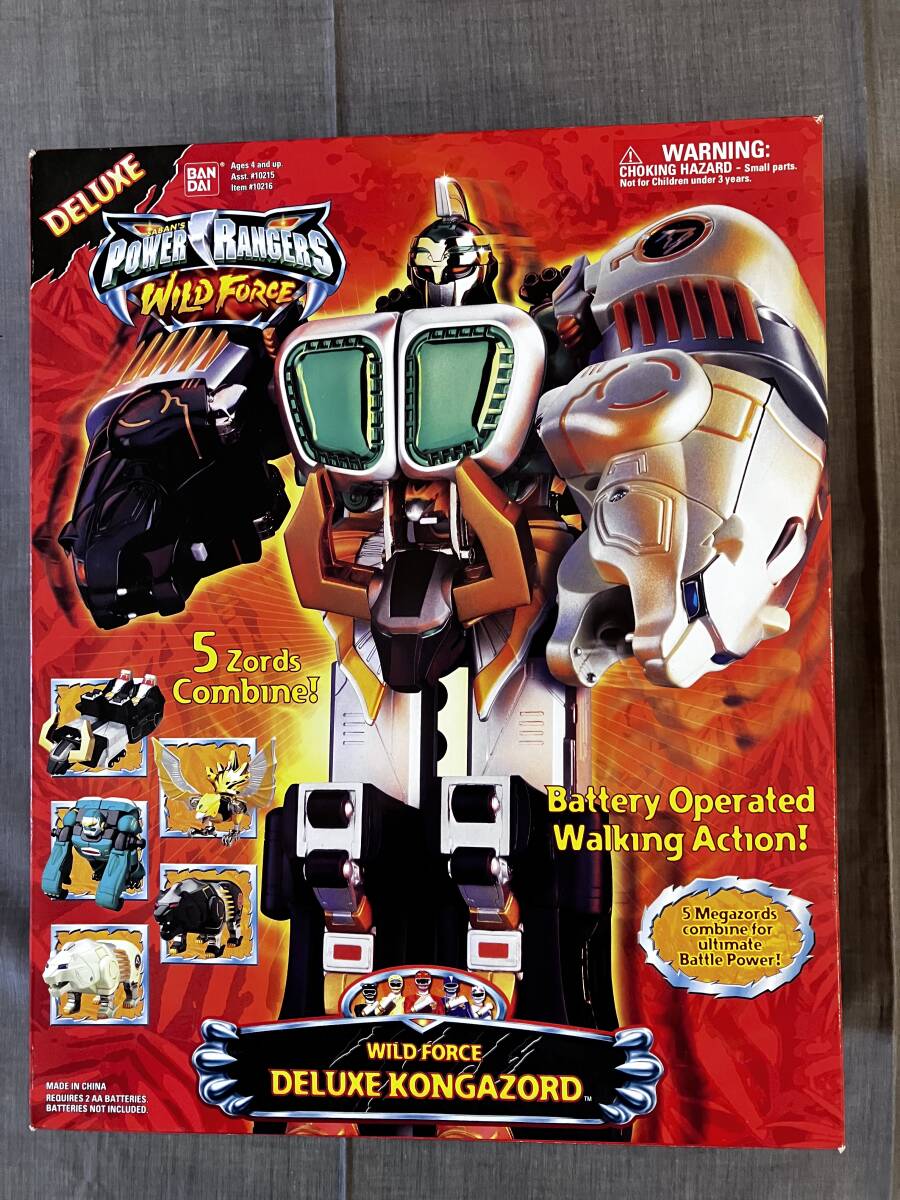 新品】パワーレンジャー ワイルドフォース レッドライオン ワイルド