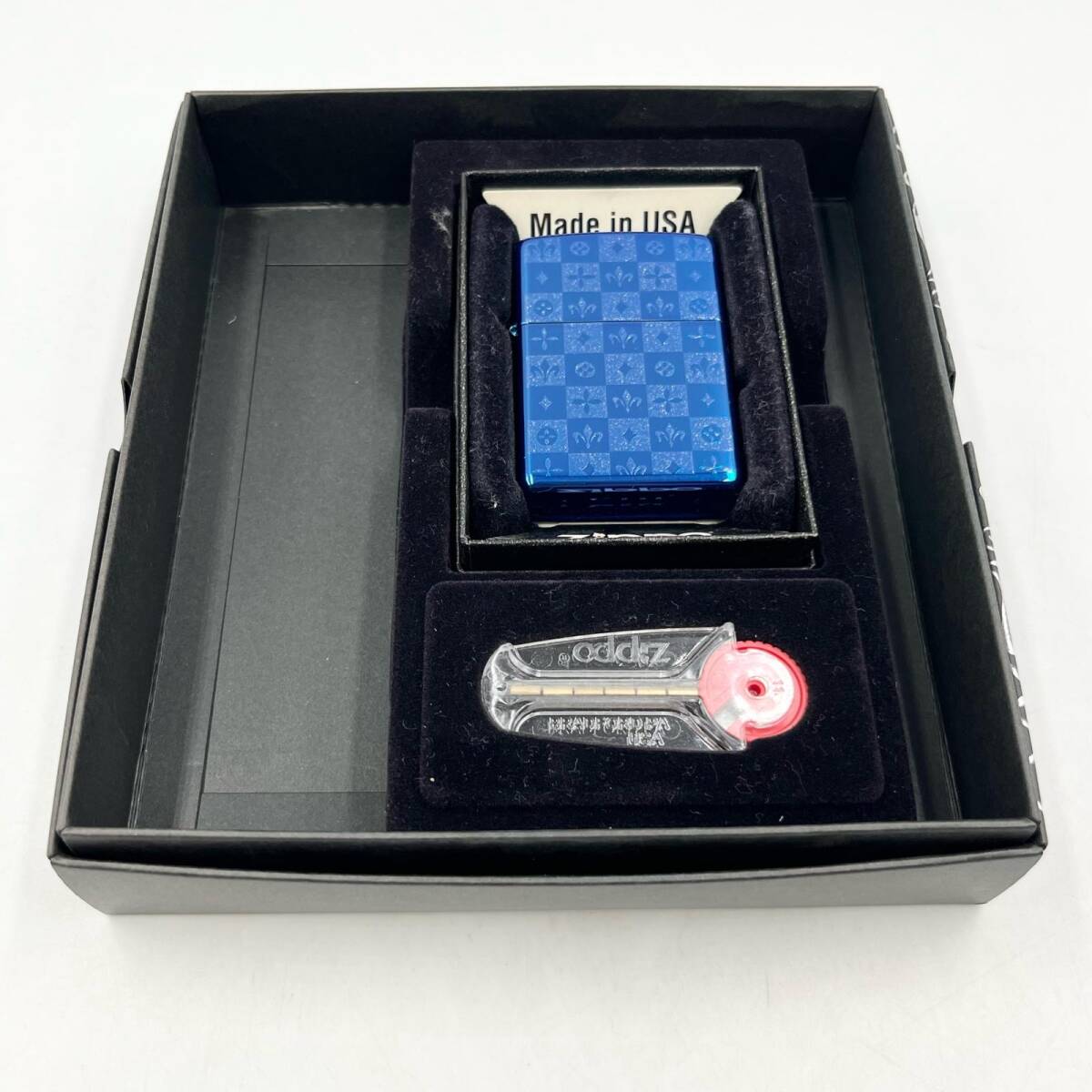 中古】◇ジッポ ZIPPO ヴィトン風 モノグラム デザイン ライター の 