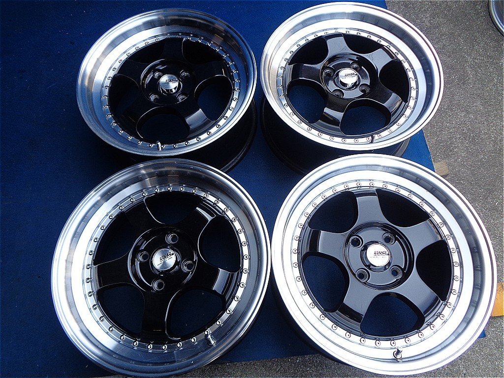 STANCE MAGIC スタンスマジック 15インチ 8J +0 114.3 100 PCDマルチ