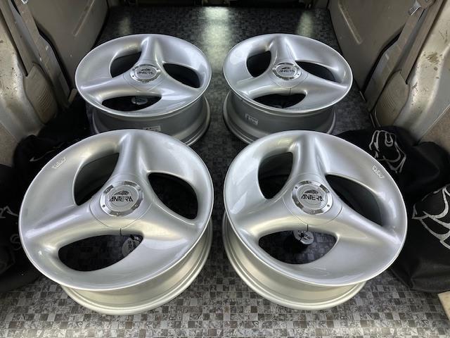 傷や汚れあり】☆ アンティーラ 16インチ 7.5J +35 PCD100 4H 100円 傷や汚れあり】☆ アンティーラ 16インチ 7.5J +35 PCD100 4H 100円