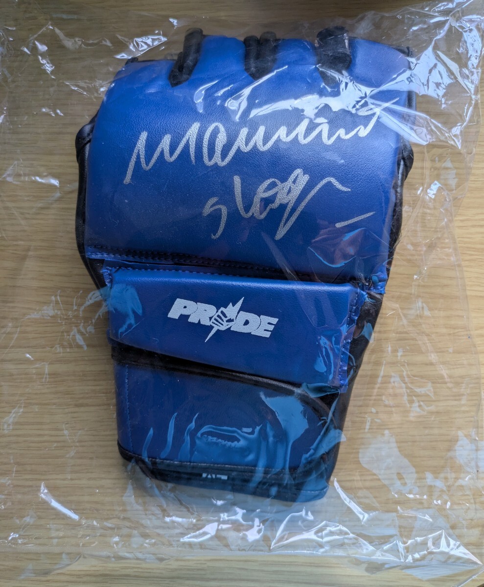 RIZIN 朝倉兄弟 朝倉未来 朝倉海 直筆サイン グローブ 検 PRIDE ufcの