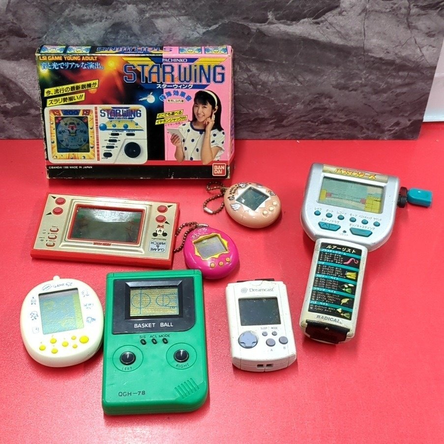 ジャンク】大量 ミニゲーム機 ゲームウォッチ たまごっち などいろいろ