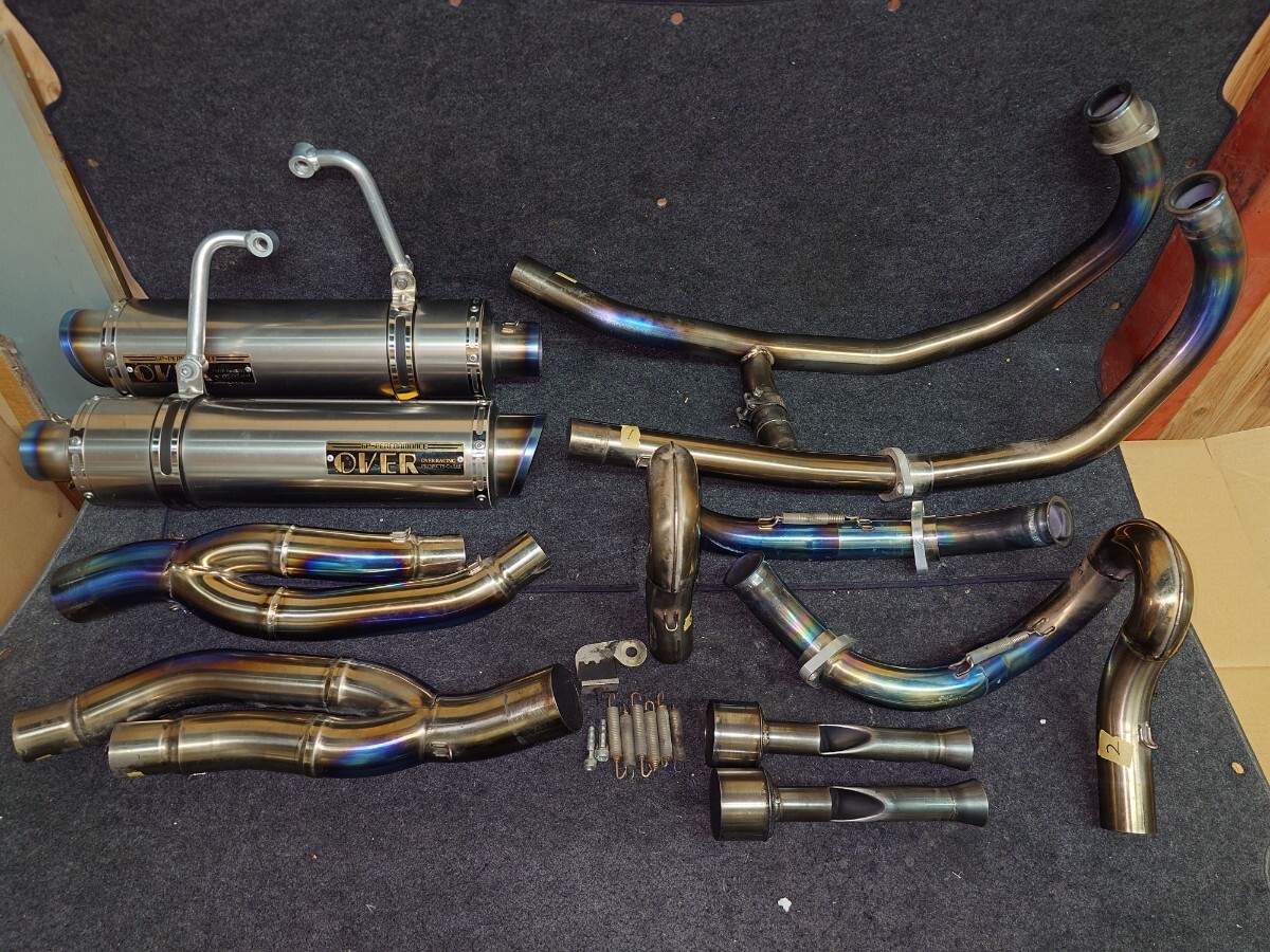 D☆良品♪CB1100(SC65) OVER GP-PERFORMANCE チタンマフラー♪の落札