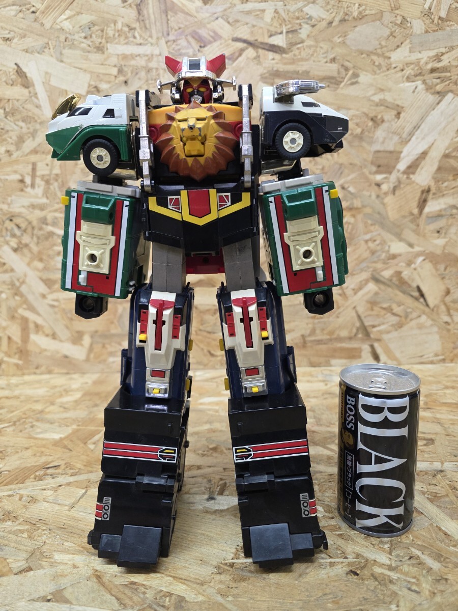 昭和 戦隊ヒーロー／1988／超獣戦隊ライブマン／ライブロボ／箱付中古