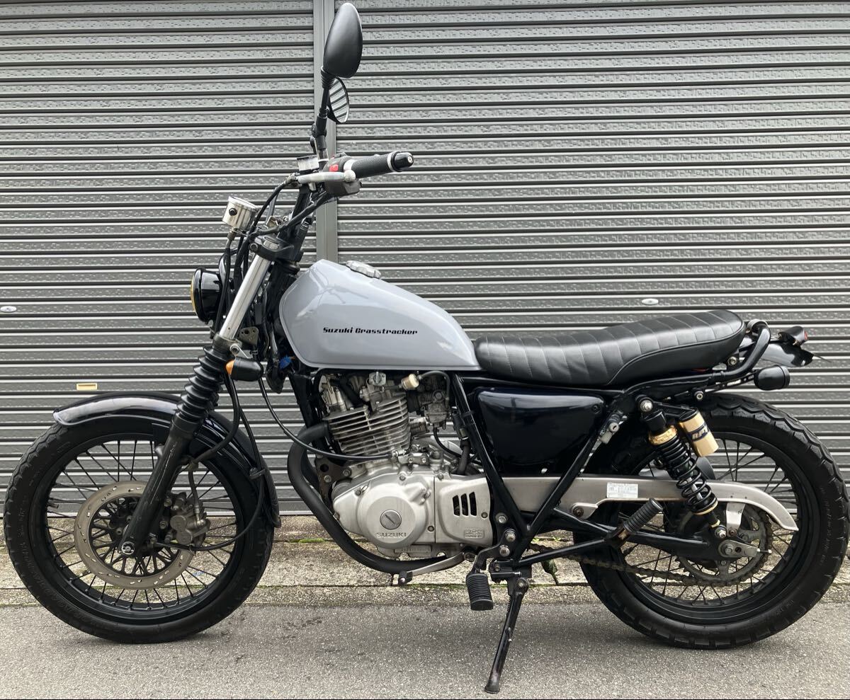 グラストラッカー ボルティ ST250E メッキ 前後ホイール セット