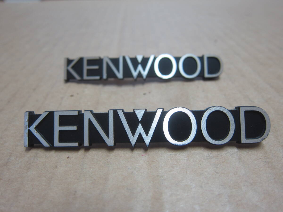 KENWOOD ロゴ エンブレム 2個の落札情報詳細 - Yahoo!オークション落札 
