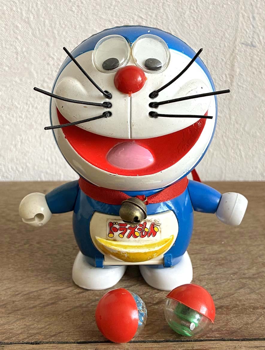 G816 昭和レトロ ポピー 1979 当時物 ドラえもん ガチャガチャ 超合金