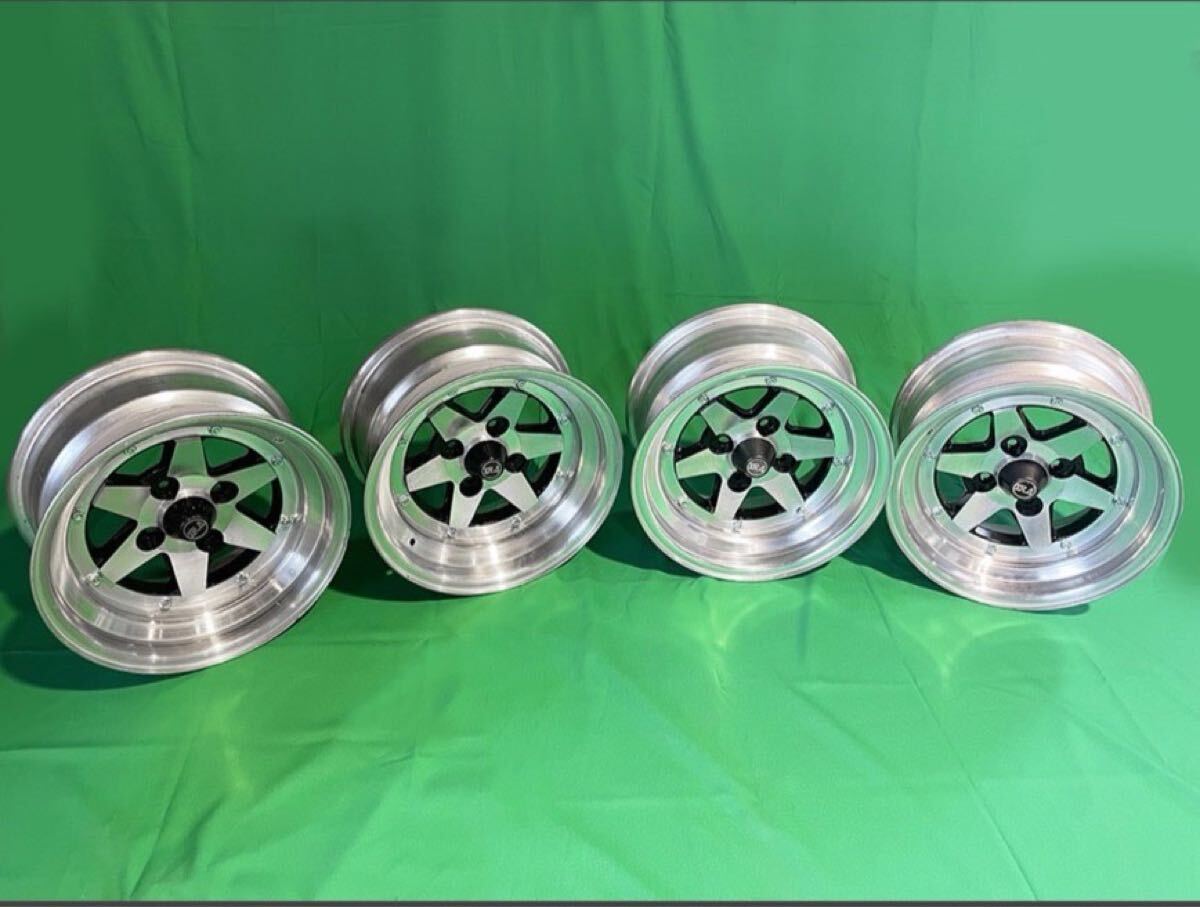 中古】ロンシャン！5穴!8.5J!Aタイプ!当時物!旧車!暴走!昭和!ハイソ!の