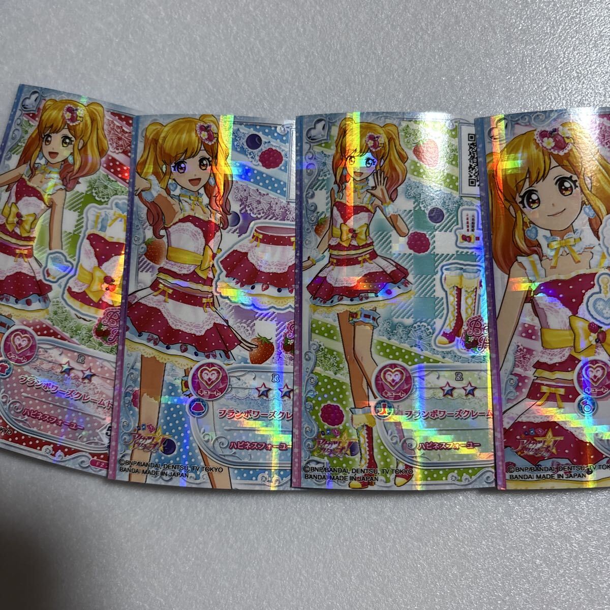 新品】【パス未使用 公式柄】 アイカツフレンズ かがやきのジュエル2弾