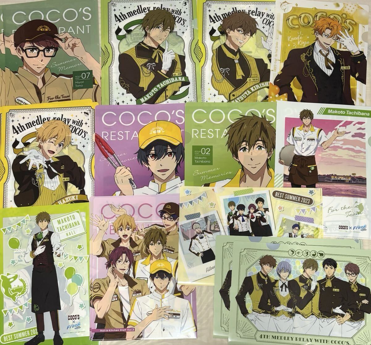 新品】Free! TM 桐嶋郁弥 郁弥 描き下ろし生動画 生動画 原画 京アニ