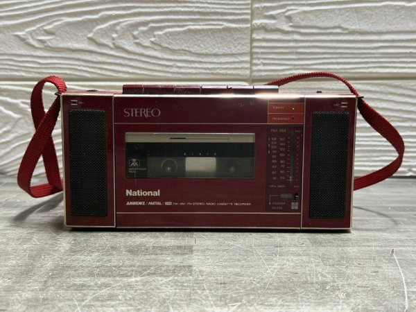 ナショナル ラジカセ RX-C50 ザ・サードmini 難あり・取説あり 昭和