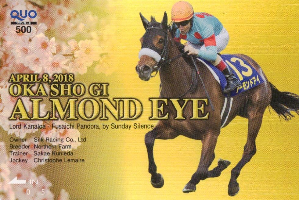 アーモンドアイ ルメール騎手 サイン入り レプリカゼッケン 競馬の落札