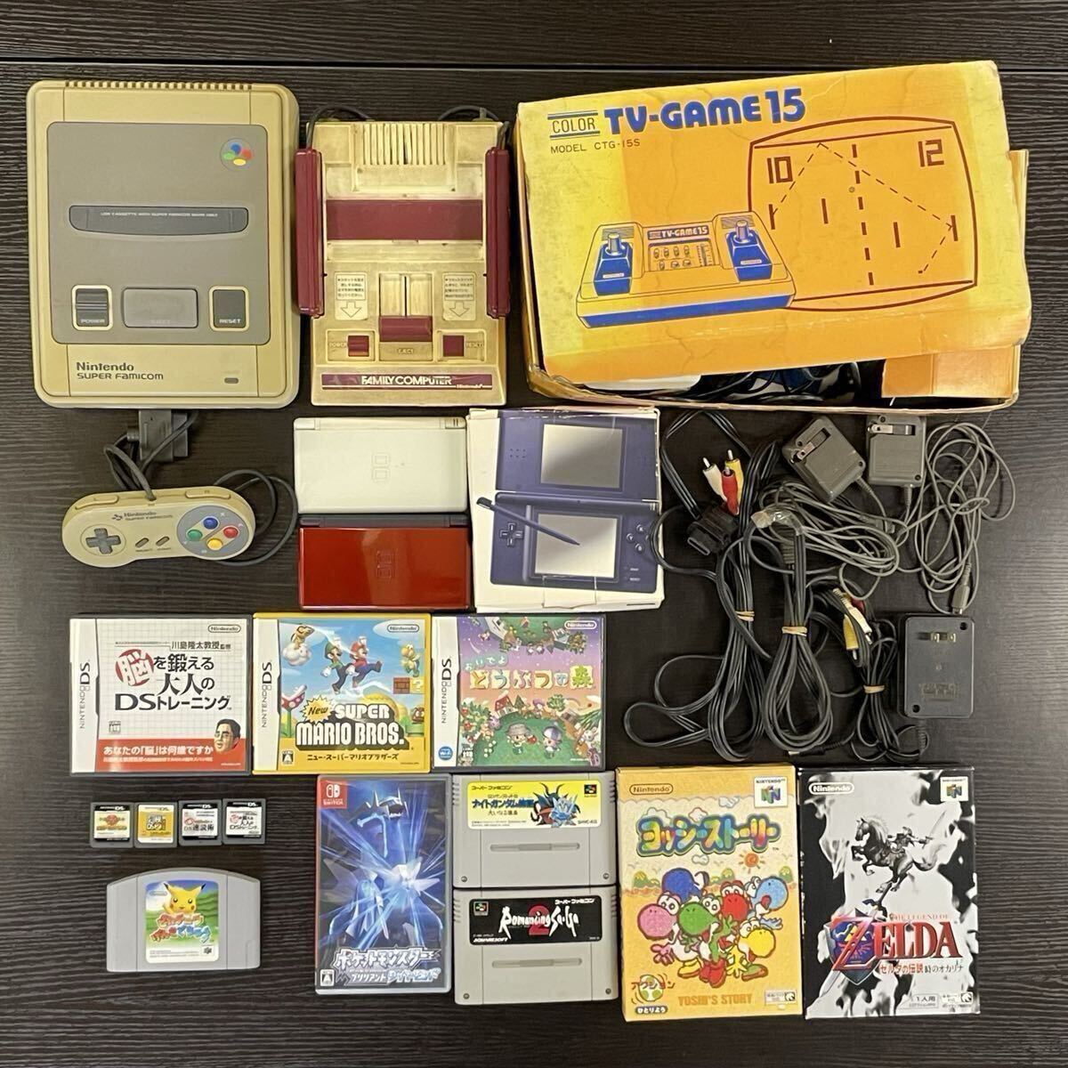 11.ゲームキューブNINTENDO 64本体ソフトまとめてセット/GCポケモン
