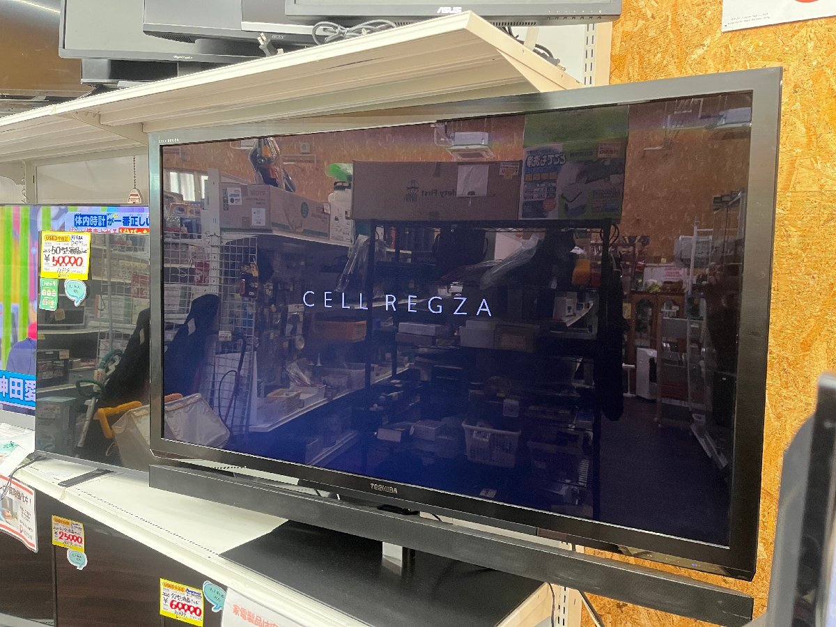 中古 TOSHIBA CELL REGZA 東芝 セルレグザ 46XE2の落札情報詳細