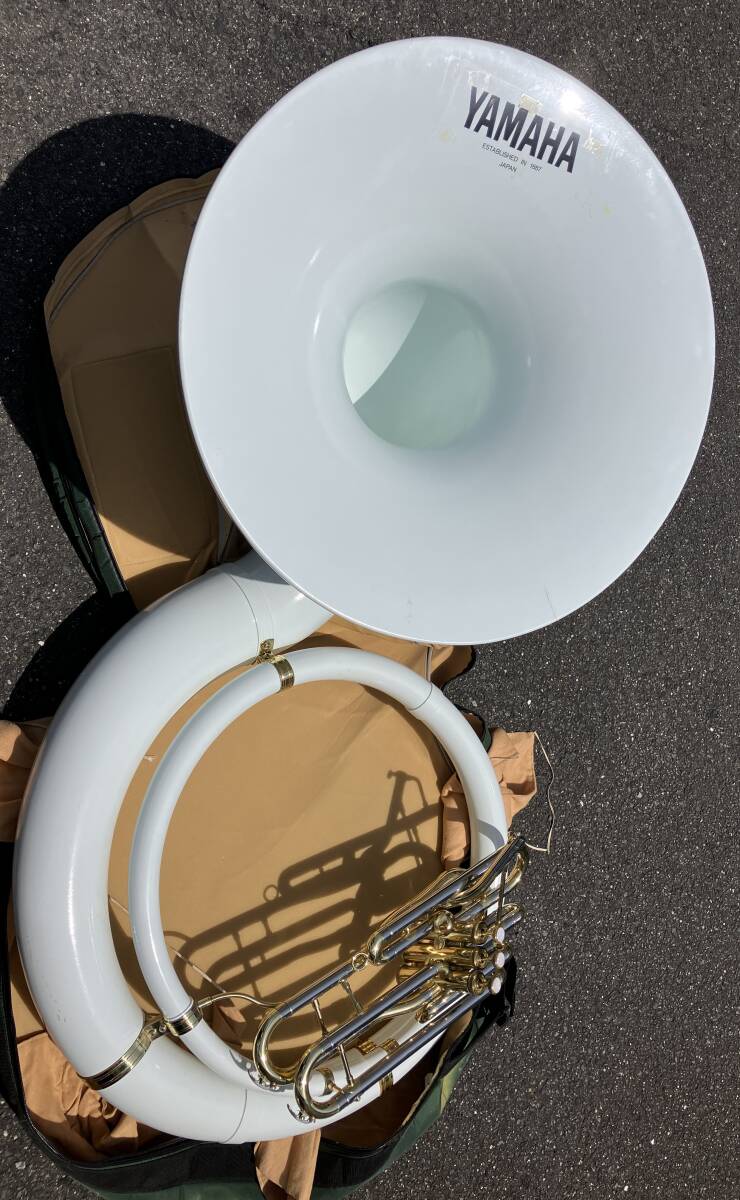 中古】☆ YAMAHA YSH-301 ヤマハ スーザフォン ☆【ジャンク】の落札