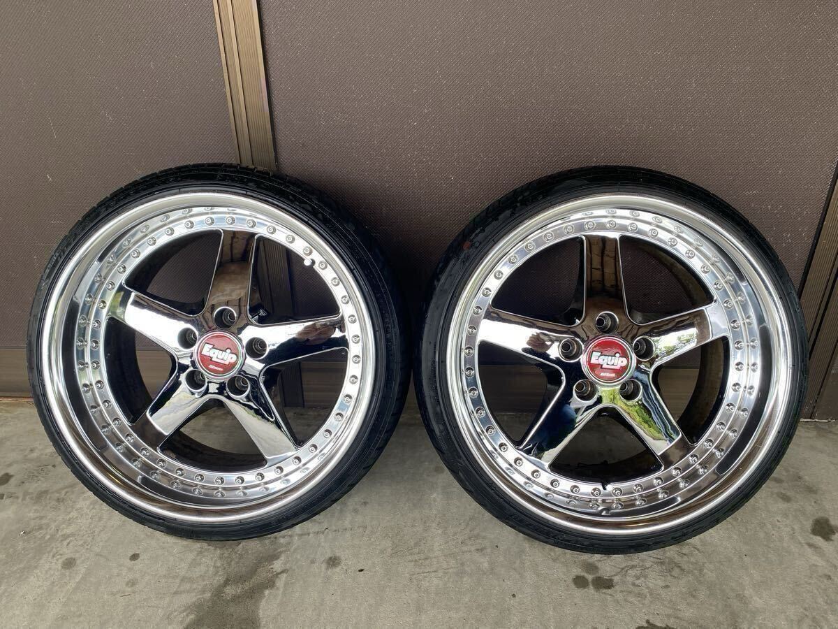 Work ワーク　18インチリバレル用　リップ　ホイール WORK Equip 18インチ 9.5J 10.5J 4本 リバレル ホイール バレル研磨