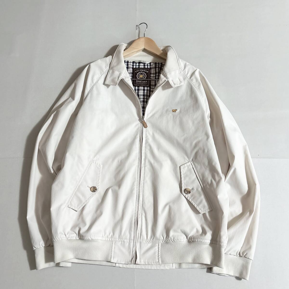 ユニクロ スイングトップ ネイビー L ラグランスリーブ / ジャケット 