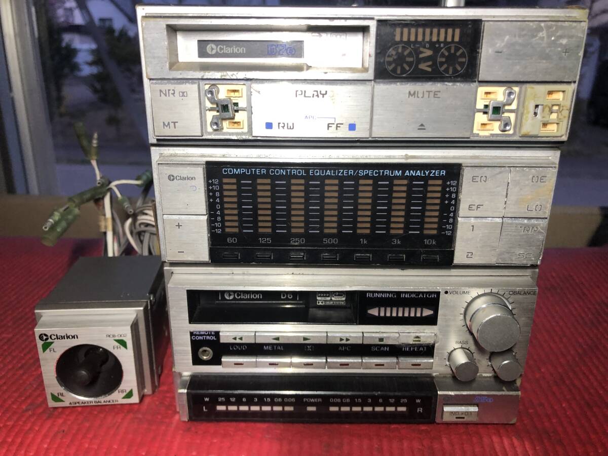 中古】クラリオン シティコネクション D005 A005 2点セットです