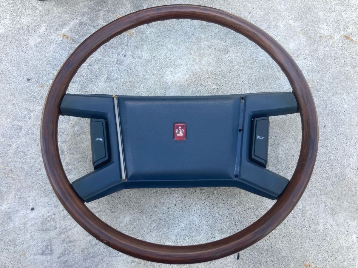 昭和レトロ 旧車 ステアリング ハンドル TOYOTA トヨタ カローラ 当時