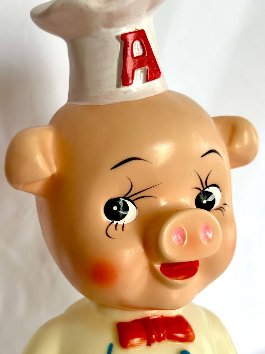 希少 店頭 非売品 昭和レトロ 『 エースコック 』ブタ ぶた 豚