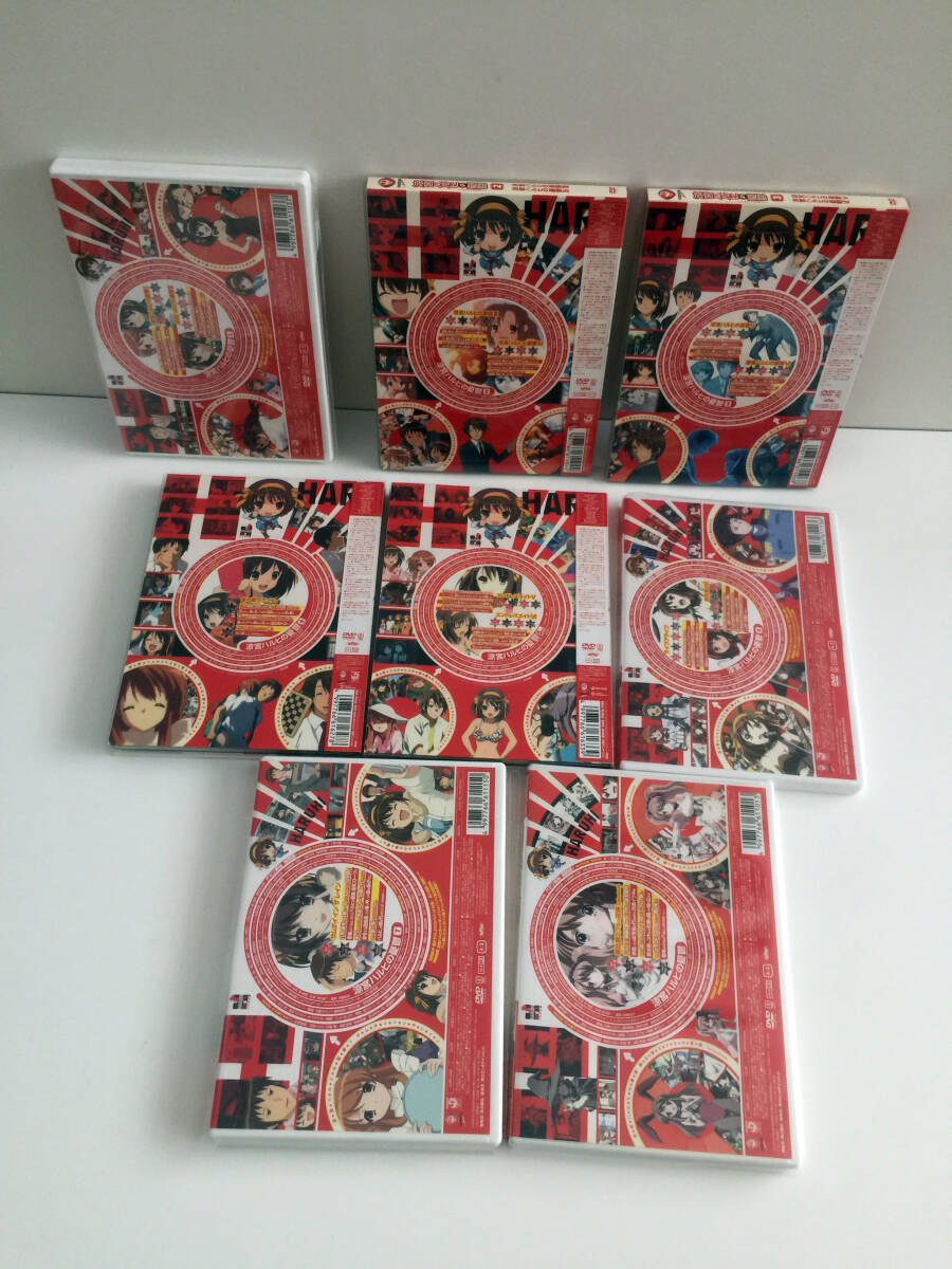 中古】【未開封】DVD/全巻セット/涼宮ハルヒの憂鬱（限定版） 1-7巻