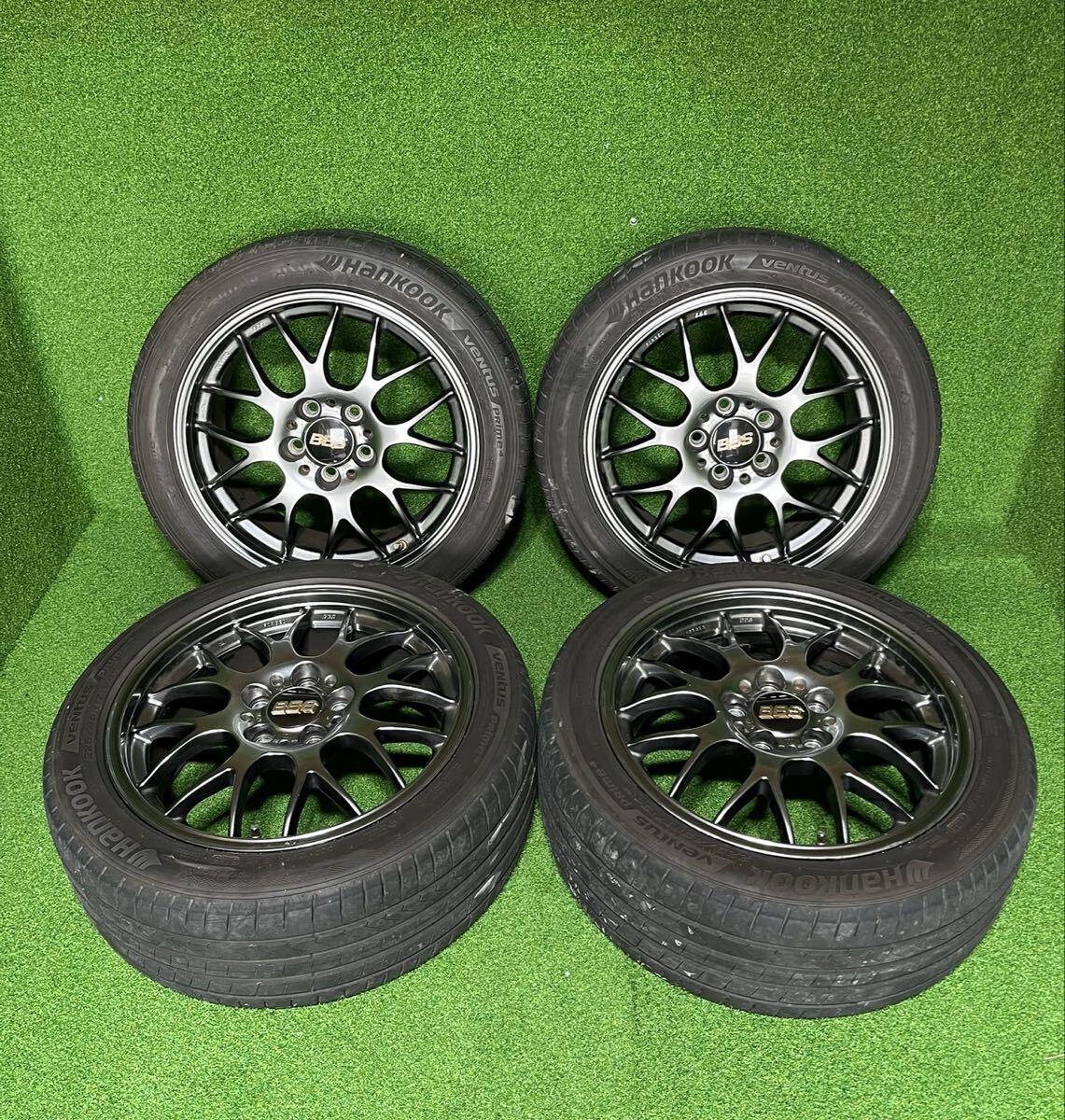 中古］②ハンコック ベンタス RS4 HANKOOK ventus R-S4 RS-4 2本 225