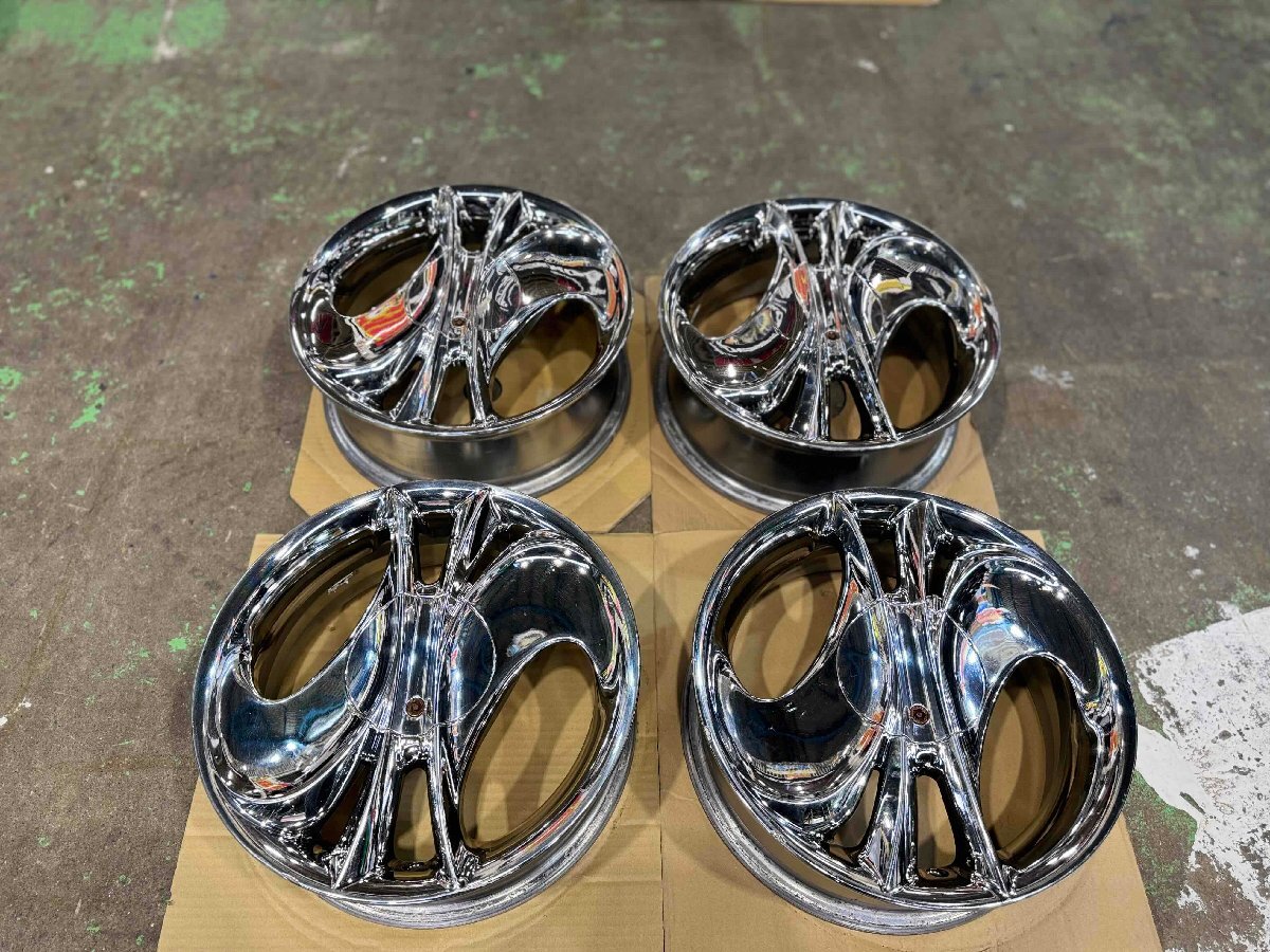 中古】DRAG902 ドラッグ902 14インチ 6J 114.3 4H +20 4本 旧車用の